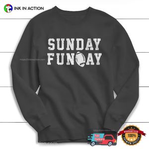 Sunday Funday Vintage superbowl sunday 2024 Tee 2