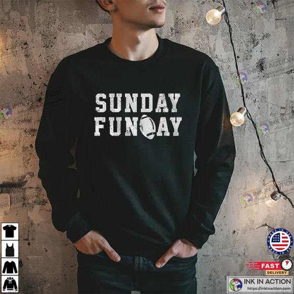 Sunday Funday Vintage Superbowl Sunday 2024 Tee