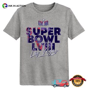 Super Bowl LVIII Las Vegas Football Fan T-Shirt, Superbowl Sunday 2024 Merch
