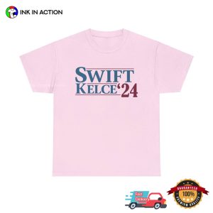 Swift Kelce '24 Taylor For President T Shirt 3