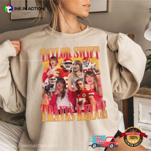 Taylor Swift And Travis Kelce Couple Vintage T-Shirt