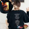 The Bronx Cover Album Tracklist 2 Sided T-Shirt, The Bronx Band Merch