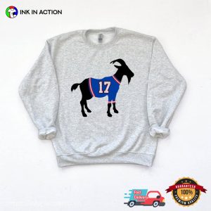 The Goat josh allen buffalo bills Football T Shirt 3