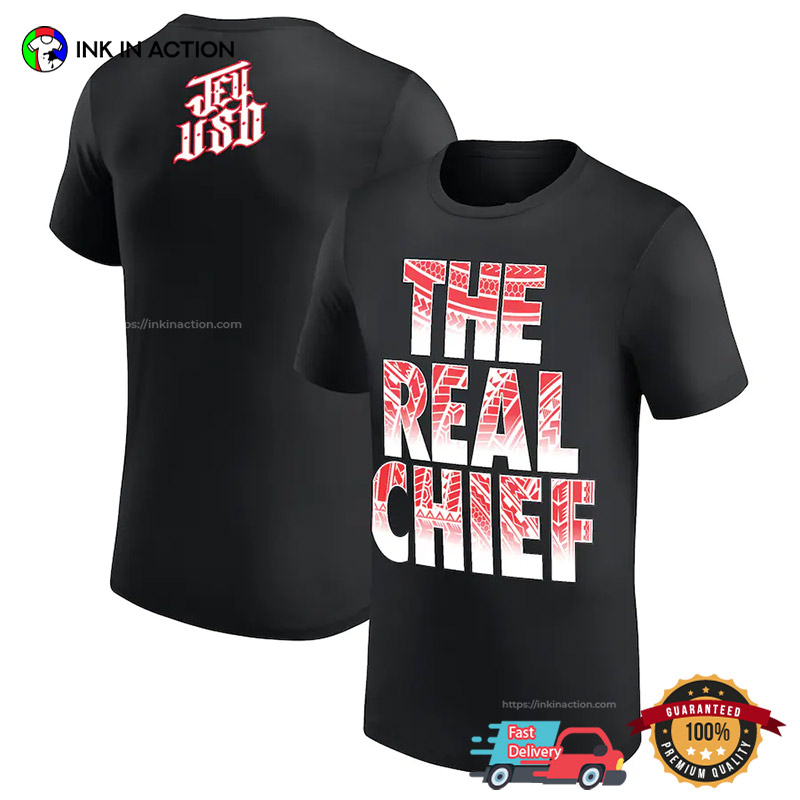 The Real Chief Jey Uso WWE Wrestler T-Shirt