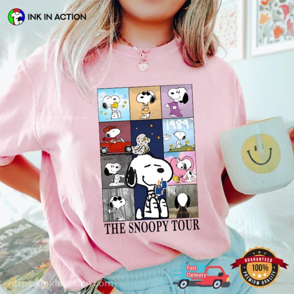 The Snoopy Tour Vintage Cartoon T-Shirt