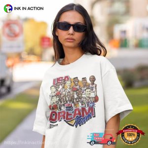 The USA Dream Team Basketball 92 T Shirt