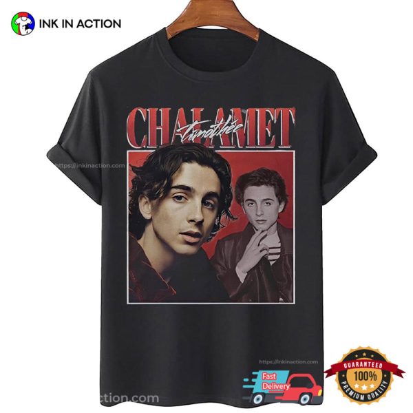 Timothee Chalamet Vintage Unisex T-Shirt