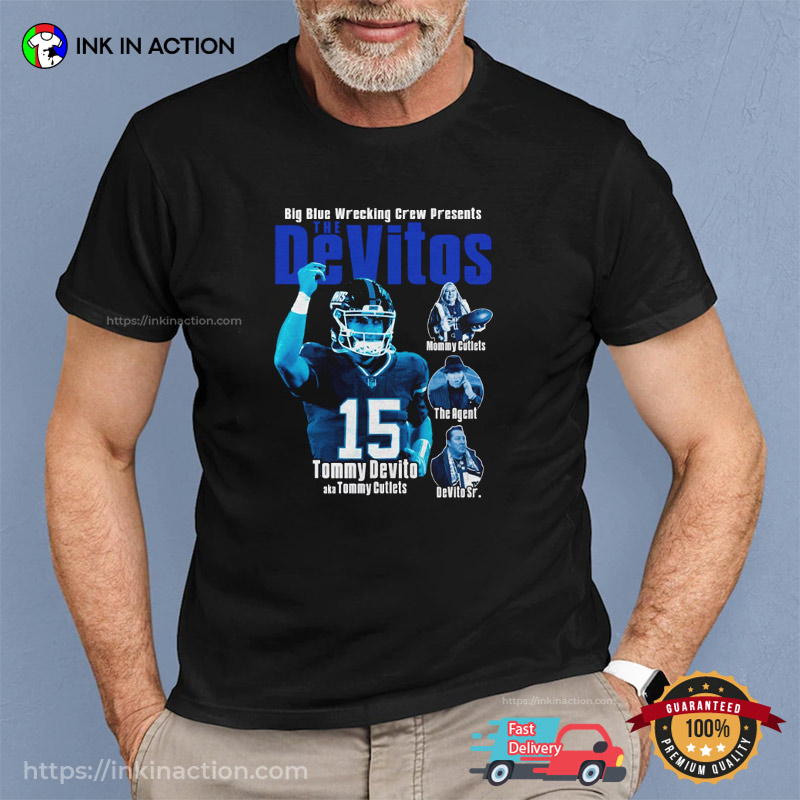 Tommy DeVito, New York Giants 90s Style Tee