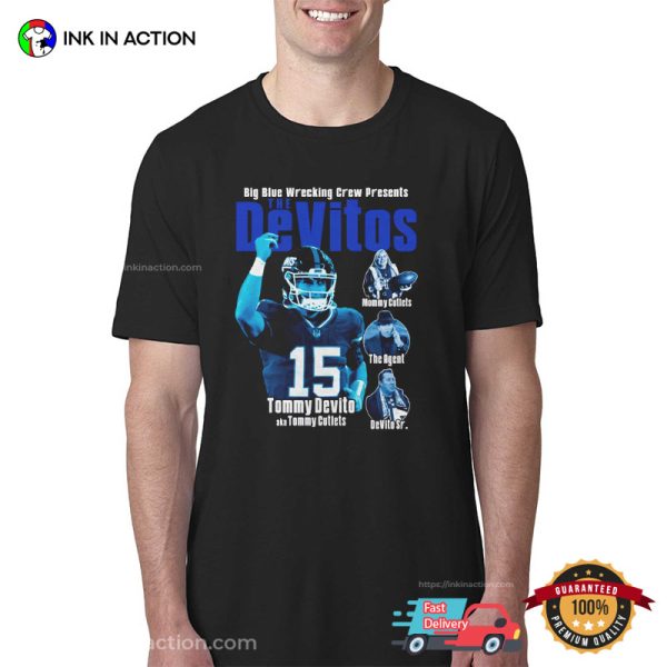 Tommy DeVito, New York Giants 90s Style Tee