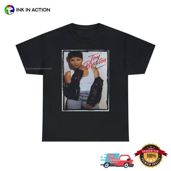 Toni Braxton 80s Actress Vintage Tee