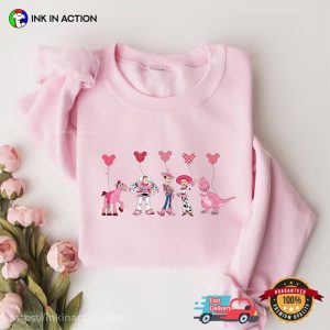 Toy Story Movie valentines day hearts T Shirt, valentine gift ideas 1