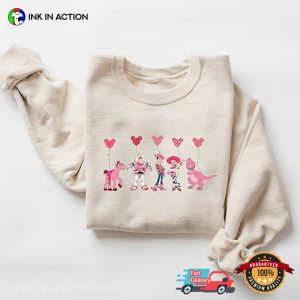 Toy Story Movie valentines day hearts T Shirt, valentine gift ideas 2