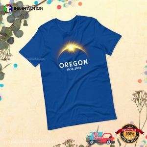USA State Annular Solar Eclipse Oregon T Shirt 1