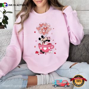 Valentines Day Mickey And Minnie Mouse Disney Love T Shirt 1