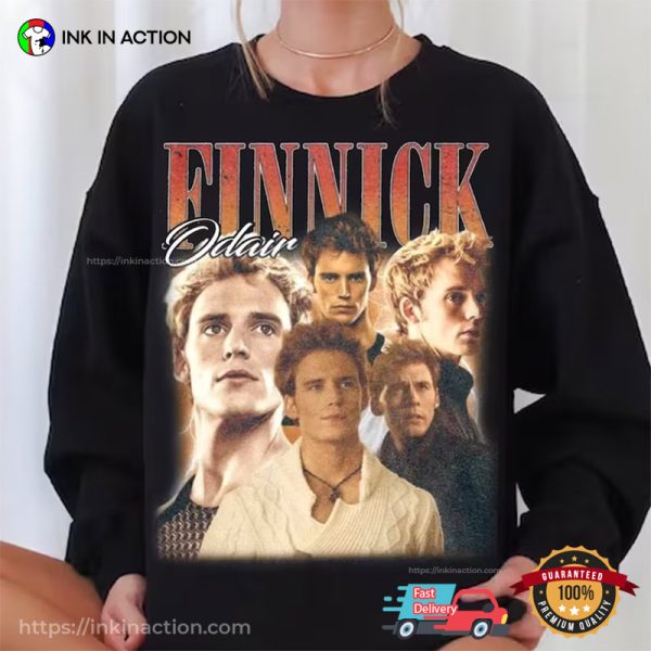 Vintage Finnick Odair Collage Retro 90s Style Tee