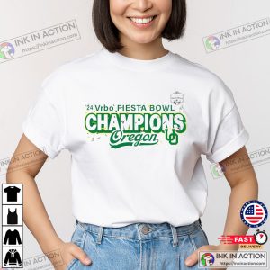 Vrbo Festa Bowl Champions 2024 Oregon T-Shirt, NFL Oregon Ducks Merch