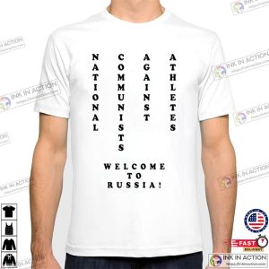 Welcome To Russia, National Communists Against Athletes Trending Tee