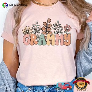 Wildflowers Grammy Groovy Comfort Colors T Shirt 1