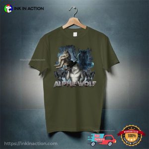 Wolf Ripping Alpha Wolf Meme T-shirts