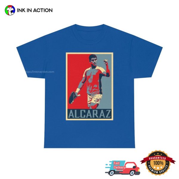 Alcaraz Carlos Tennis Vintage Graphic T-shirt