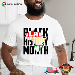 black history month African American Pride T Shirt 1