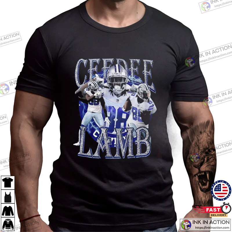 Dallas Cowboys Number 88 Ceedee Lambs NFL Football Tee