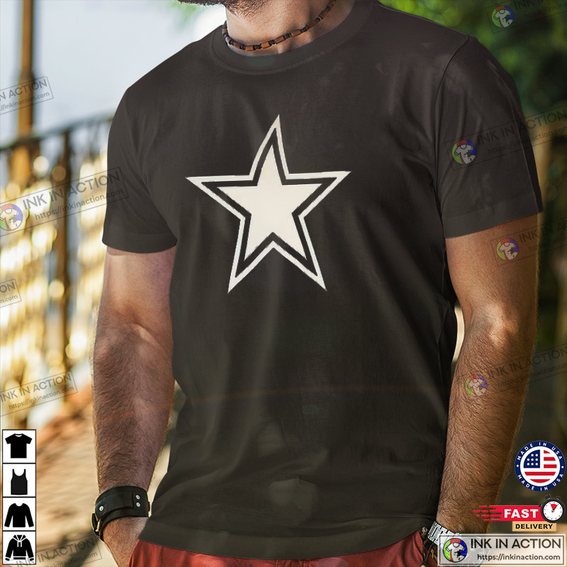 Dallas Cowboys Star Logo Basic Football T-Shirt