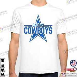 dallas cowboys star logo T Shirt, Dallas Cowboys Football Team Merch 3