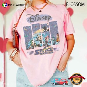 disney space mountain Mickey And Friends Comfort Colors T Shirt 2