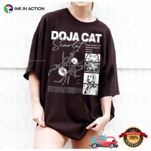 Doja Cat Scarlet Album Retro 90s T-Shirt, Doja Cat Tour Merch