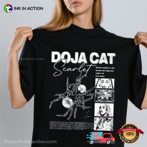 Doja Cat Scarlet Album Retro 90s T-Shirt, Doja Cat Tour Merch