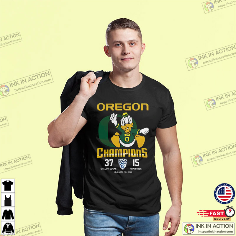 Fiesta Bowl 2024 Champs Oregon Ducks Beat Utah Utes Funny T-Shirt