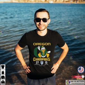 fiesta bowl 2024 Champs Oregon Ducks Beat Utah Utes Funny T Shirt 3