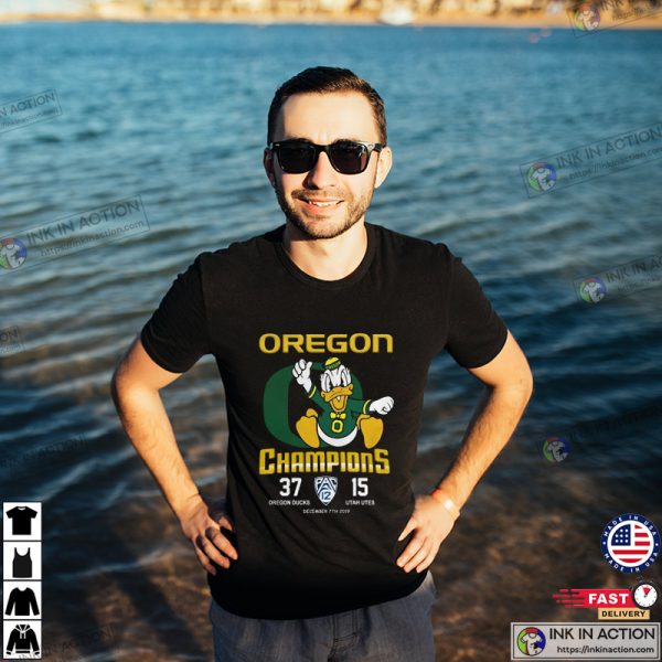 Fiesta Bowl 2024 Champs Oregon Ducks Beat Utah Utes Funny T-Shirt