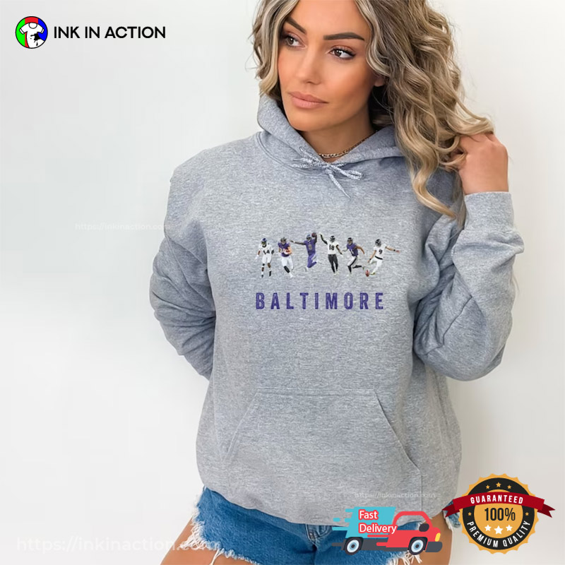 Football Baltimore Team Game Day T-Shirt, NFL Baltimore Ravens Merch