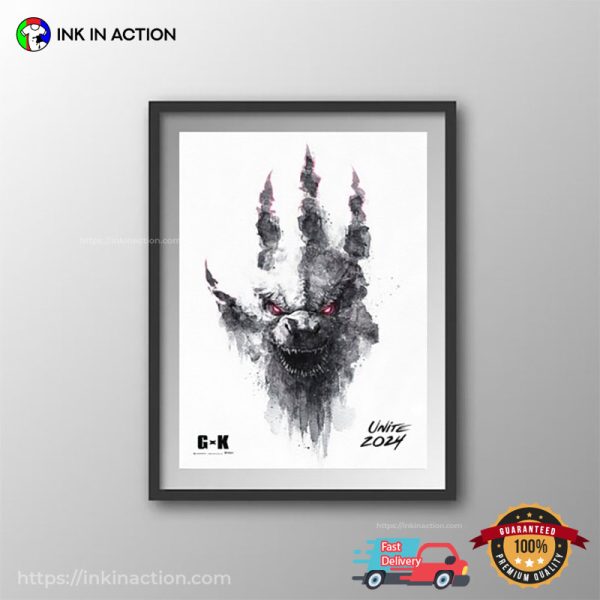 Godzilla x King Kong The New Empire Movie Wall Decor No.1