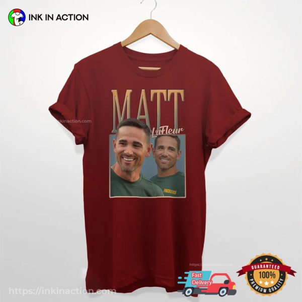 Green Bay Packers Matt Lafleur Football T-Shirt