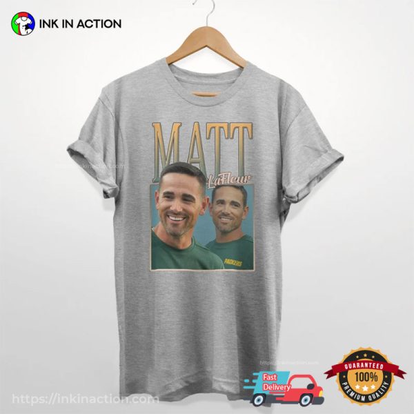 Green Bay Packers Matt Lafleur Football T-Shirt