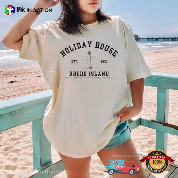 Holiday House Rhode Island Taylor Swift Marvelous Time T-Shirt