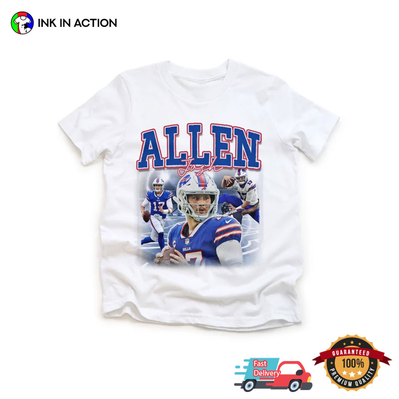 Josh Allen Buffalo Bills Quarterback Highlights T-Shirt