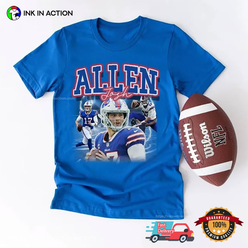 Josh Allen Buffalo Bills Quarterback Highlights T-Shirt