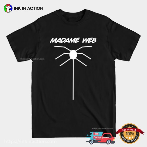 Madame Web Marvel New Spiderman Disney Movie T-Shirt
