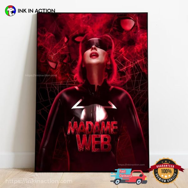 Madame Web Marvel Super Hero Wall Decor
