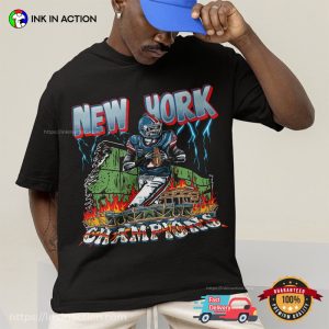 New York Giants, New York Graphic Bootleg T-Shirt