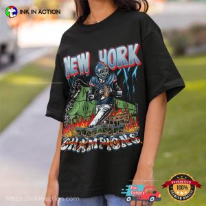 new york giants, New York Graphic Bootleg T Shirt 3