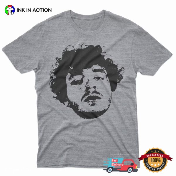 Rapper Jack Harlow Retro Portrait Head T-Shirt