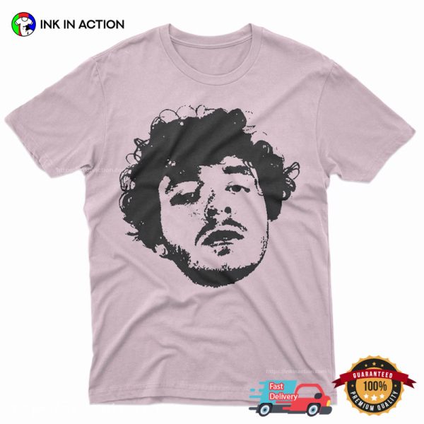 Rapper Jack Harlow Retro Portrait Head T-Shirt