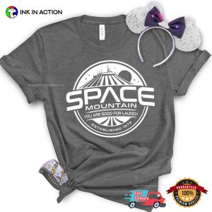 space mountain disney world Est 1975 Retro T Shirt 1