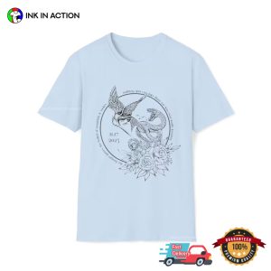 the hunger games The Ballad of Songbirds & Snakes Art Tee 1