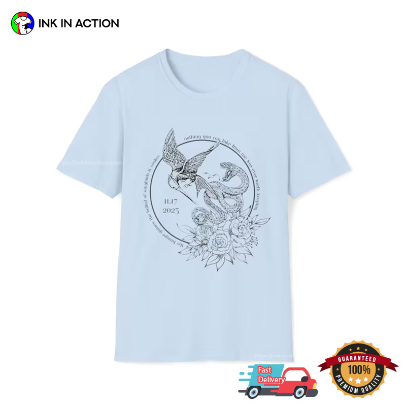 The Hunger Games The Ballad Of Songbirds & Snakes Art Tee